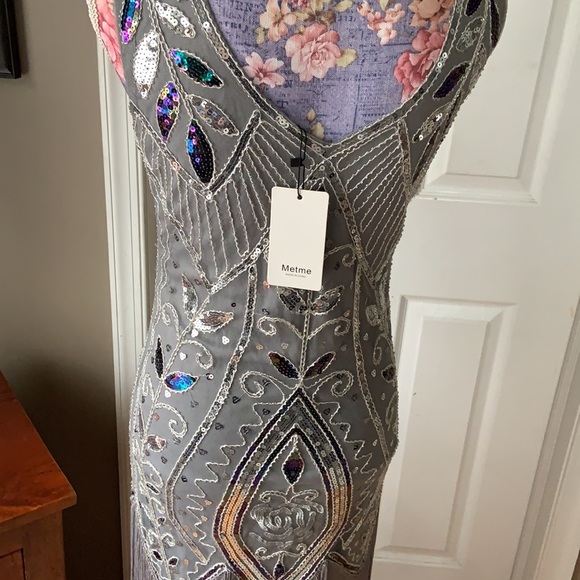 NWT Sequin Flapper Dress - Picture 2 of 8